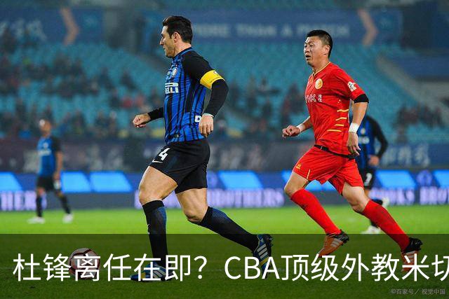 杜锋离任在即？CBA顶级外教米切尔或将加盟广东队，年薪预计破千万